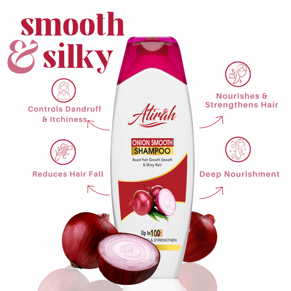 ONION SHAMPOO (HAIRFALL & DANDRUFF)